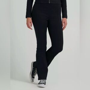 Lee Black Pull-On Bootcut Pants Size Medium